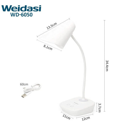 Weidasi - LED Rechargeable Table Lamp